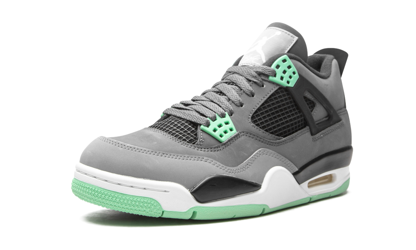 Air Jordan 4 Retro Green Glow 308497 033