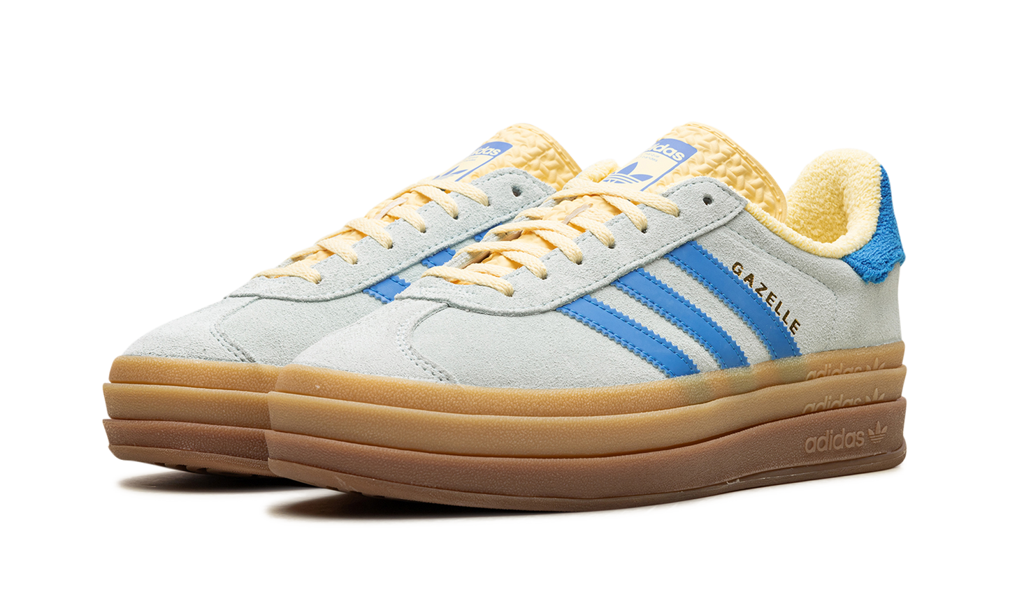 Adidas Gazelle Bold Wmns "Almost Blue Yellow" IE0430