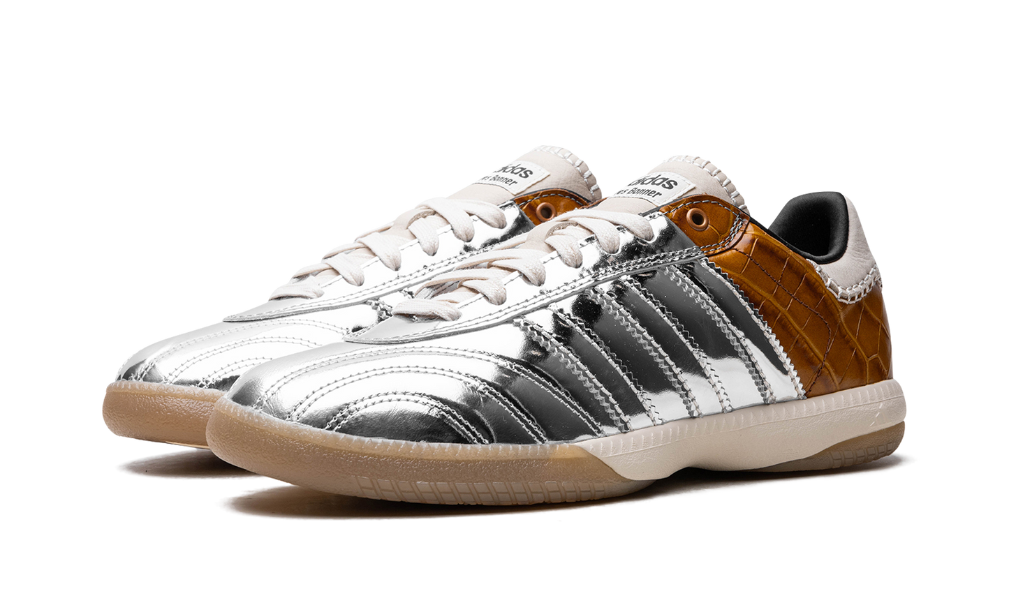 Adidas Samba Millenium "Wales Bonner - Silver Metallic / Easy Yellow" IH5777