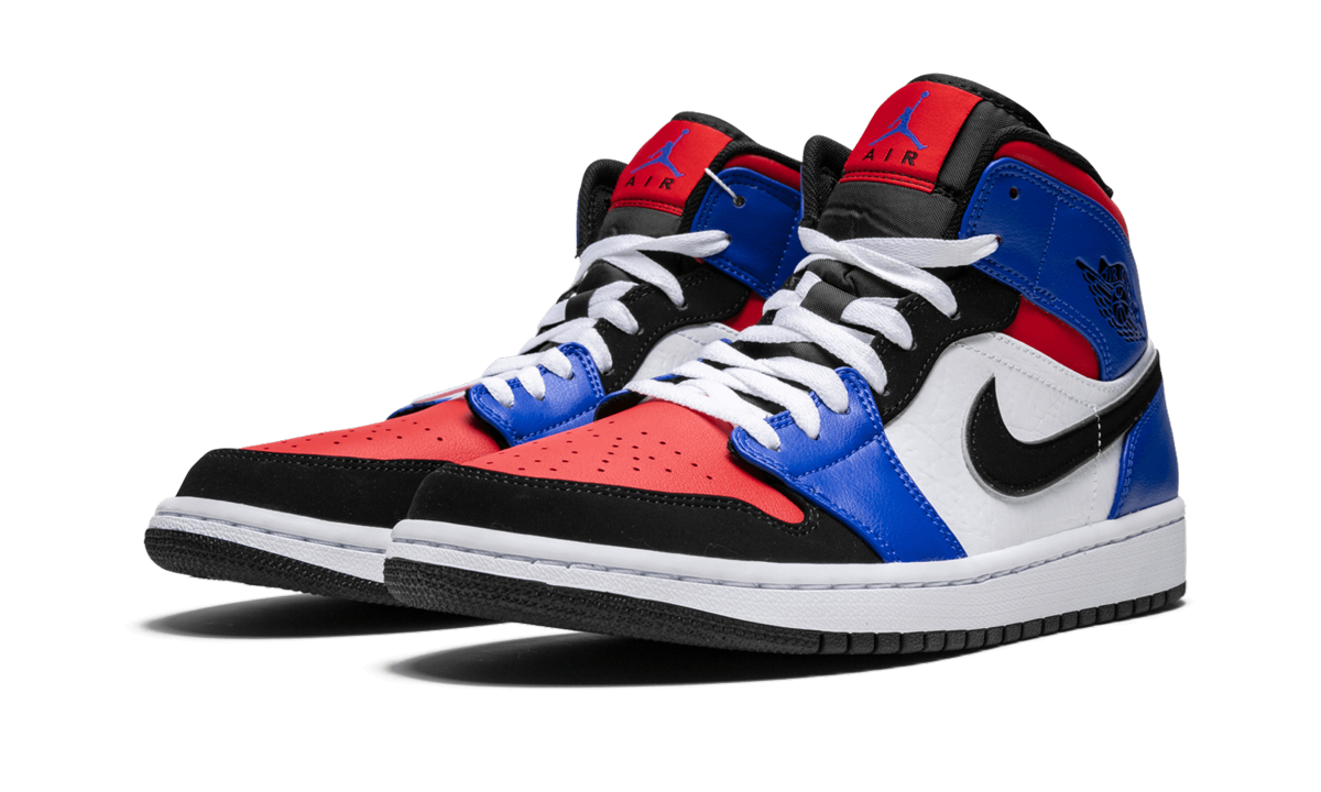 Air Jordan 1 Mid Top 3 554724 124