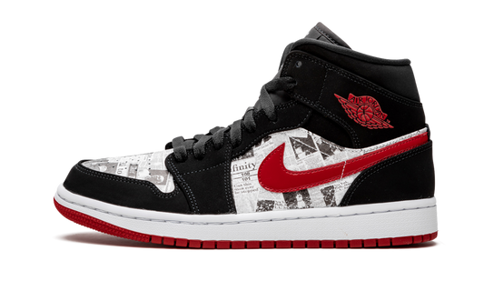 Air Jordan 1 Mid SE Newspaper Air Times 852542 061