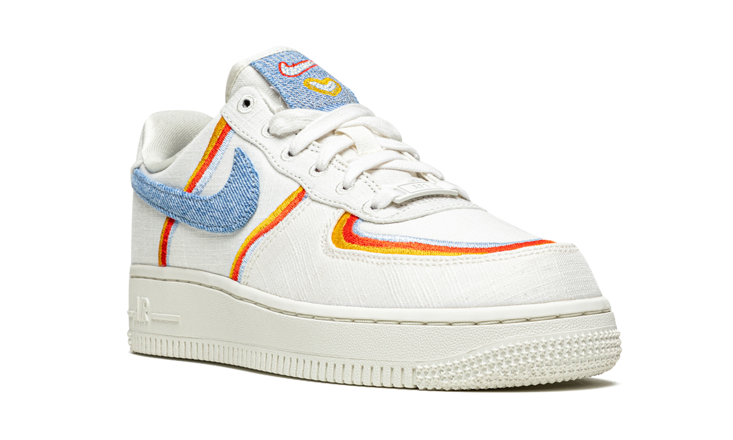 Nike AIR FORCE 1 '07 LV8 MNS WMNS Denim Swoosh DJ4655 133
