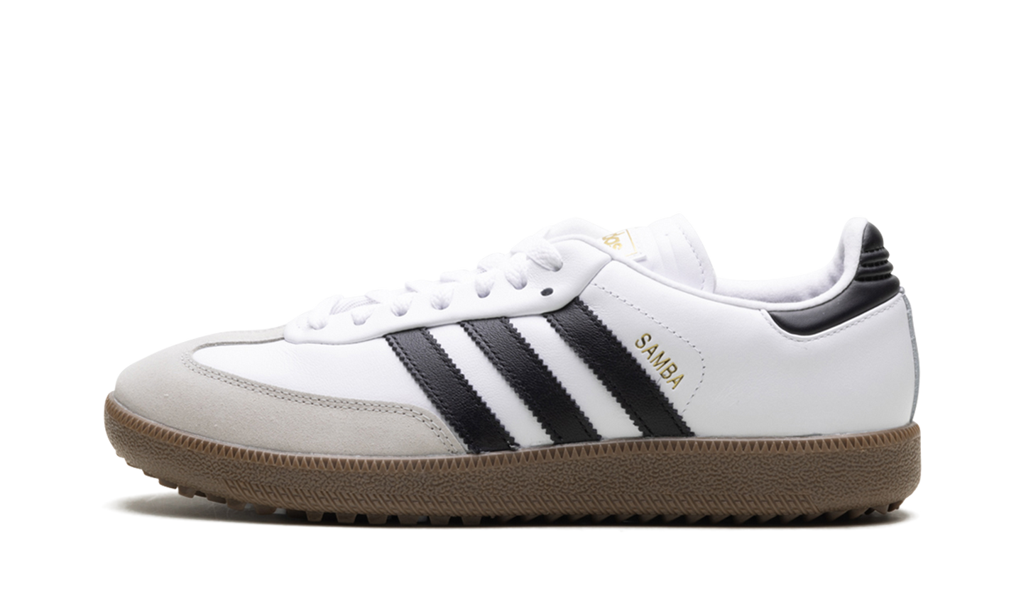 Adidas Samba Spikeless Golf "White Black Gum" JH6149