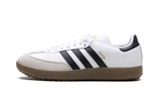 Adidas Samba Spikeless Golf "White Black Gum" JH6149