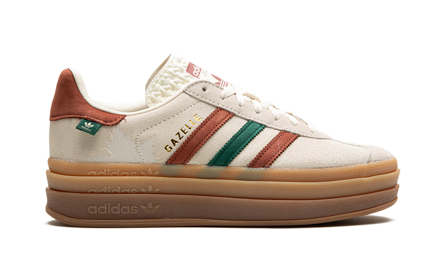 Adidas GAZELLE BOLD WMNS "Cream White / Wild Sepia" IG3685
