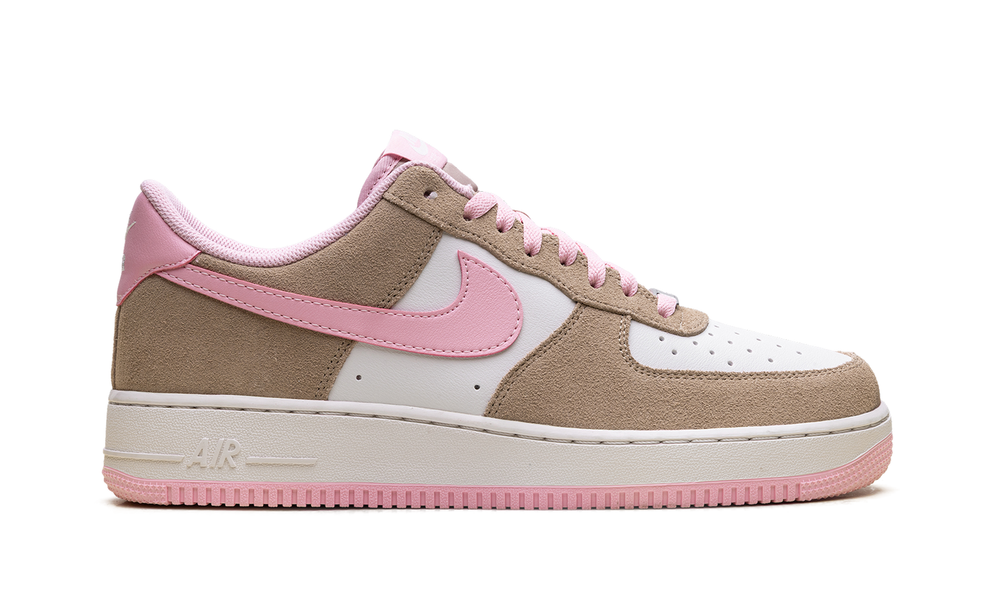 Nike Air Force 1 '07 LV8 "Rattan Phantom / Medium Soft Pink" FQ8714 202