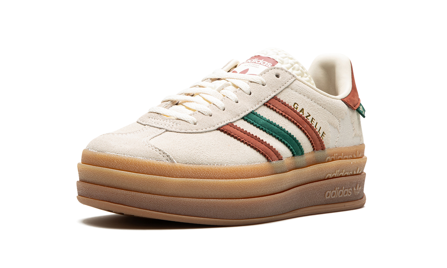 Adidas GAZELLE BOLD WMNS "Cream White / Wild Sepia" IG3685