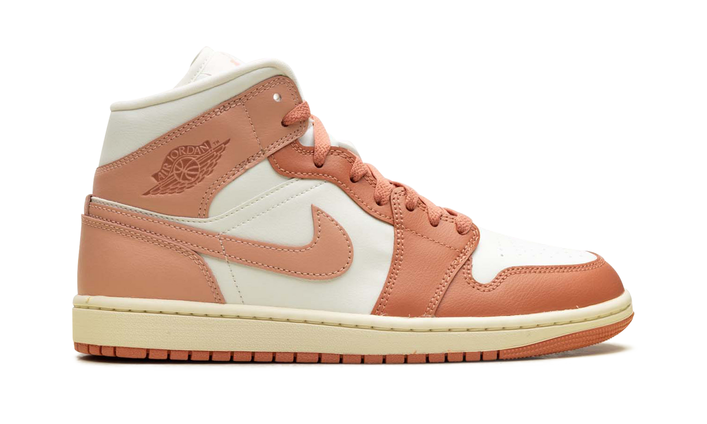Air Jordan 1 Mid WMNS Madder Root BQ6472 180