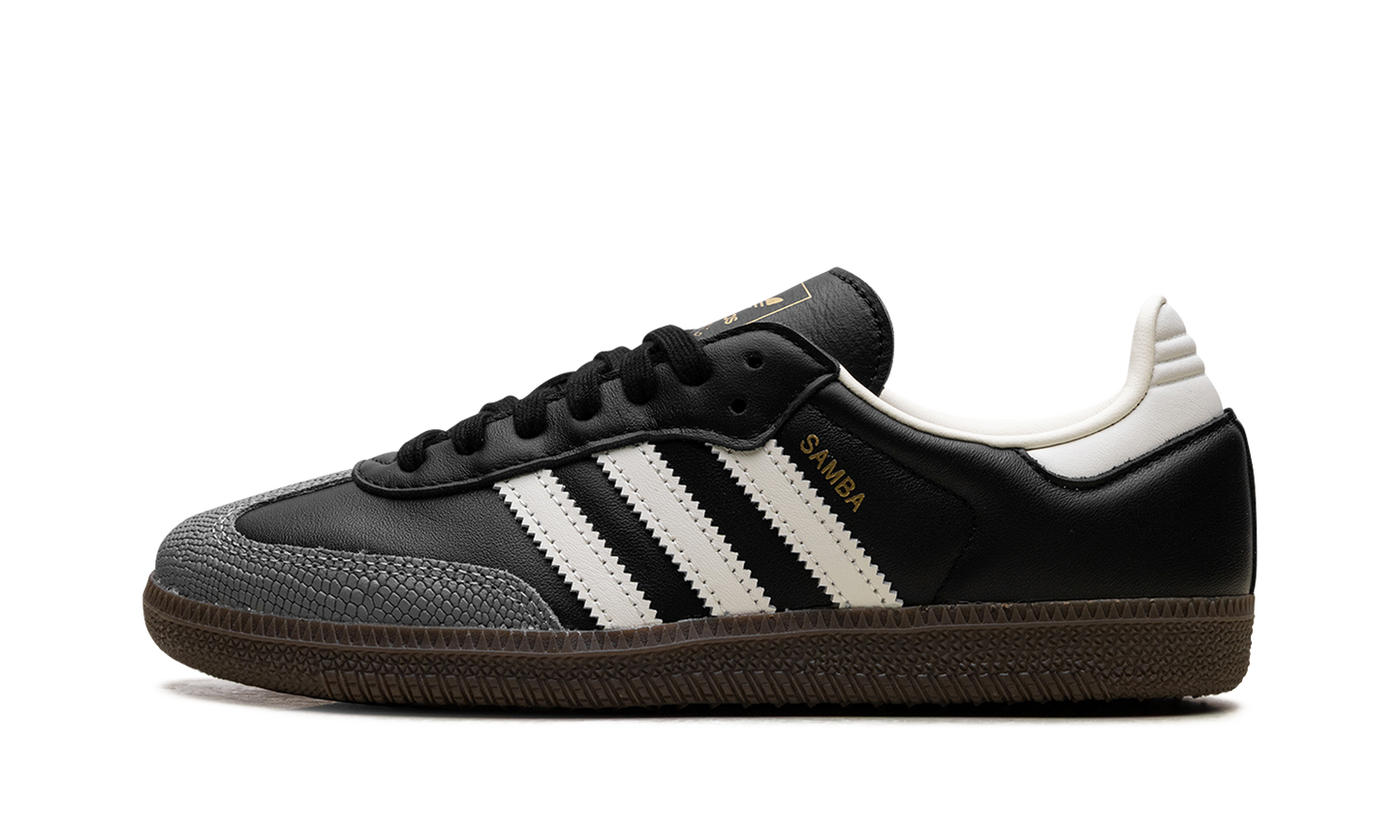 Adidas Samba OG WMNS "Black Off White Gold" JR8165
