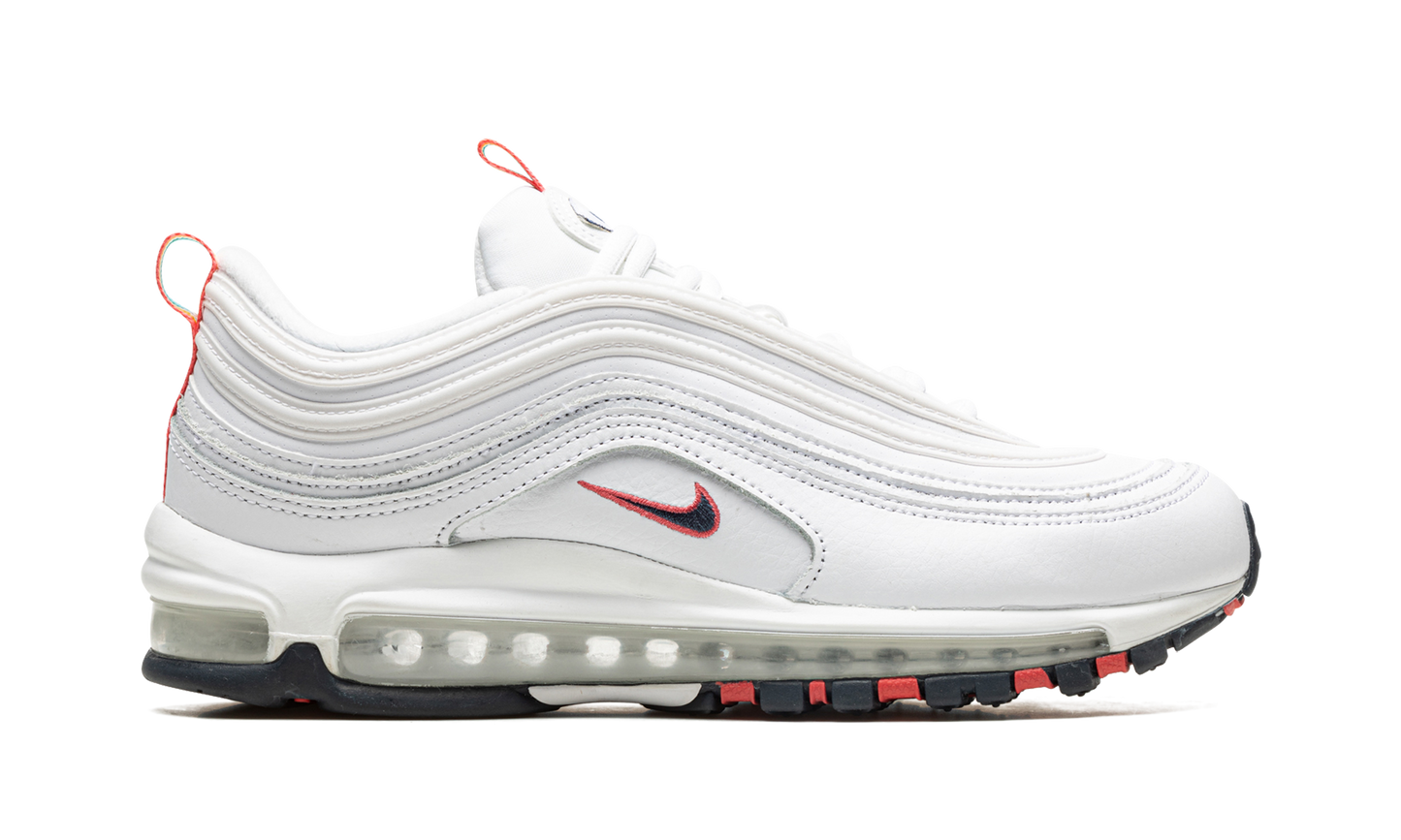 Nike AIR MAX 97 MNS WMNS "White / Multicolor" DH1592 100