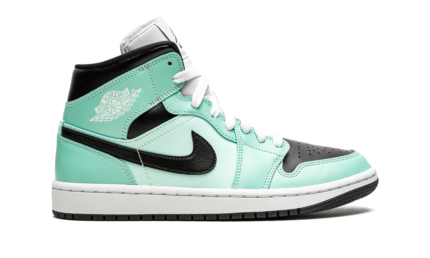 AIR JORDAN 1 MID WMNS Aqua Black BQ6472 300