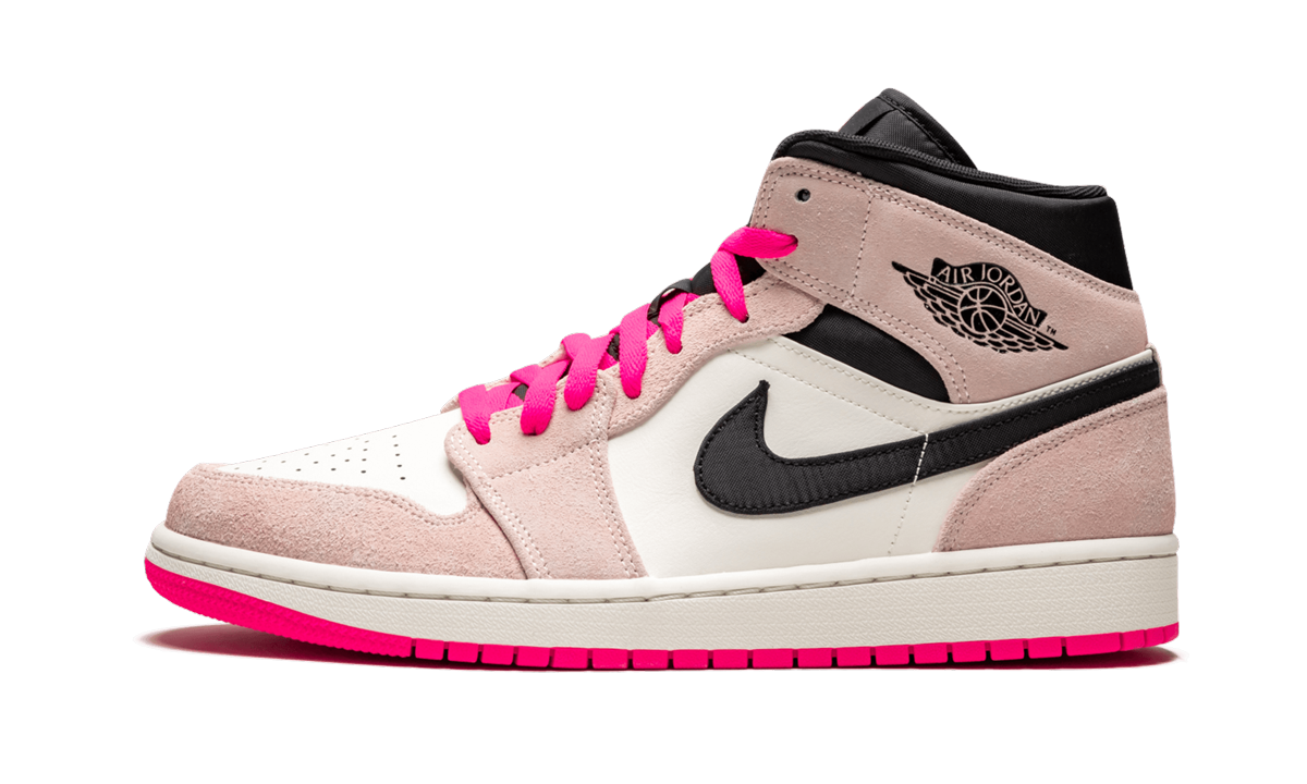 Air Jordan 1 Mid SE Crimson Tint/Hyper Pink 852542 801