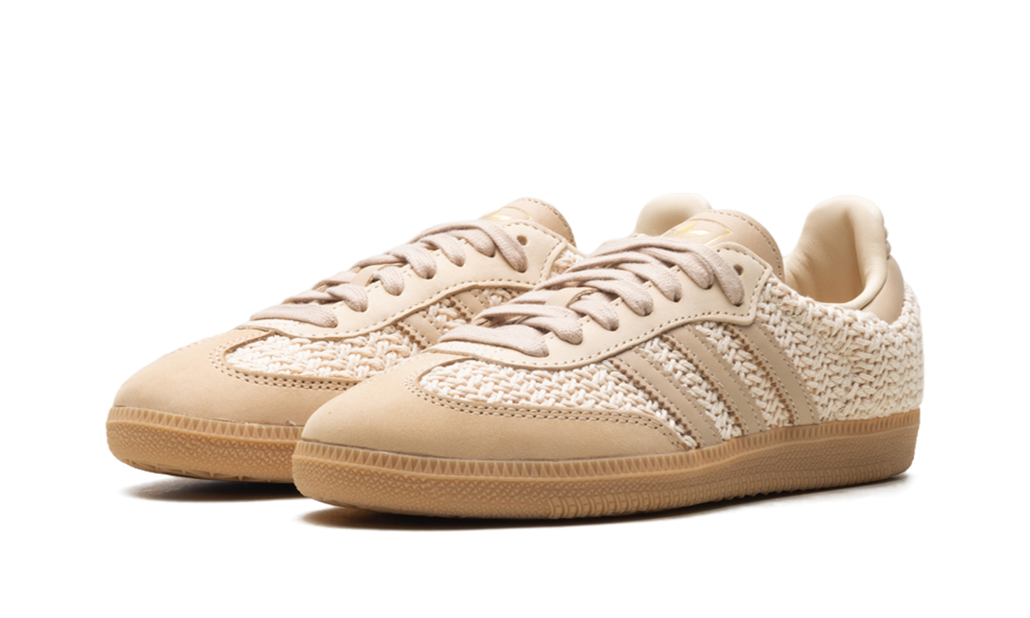 Adidas Samba OG WMNS "Crochet Pack - Sand Strata" JR9446