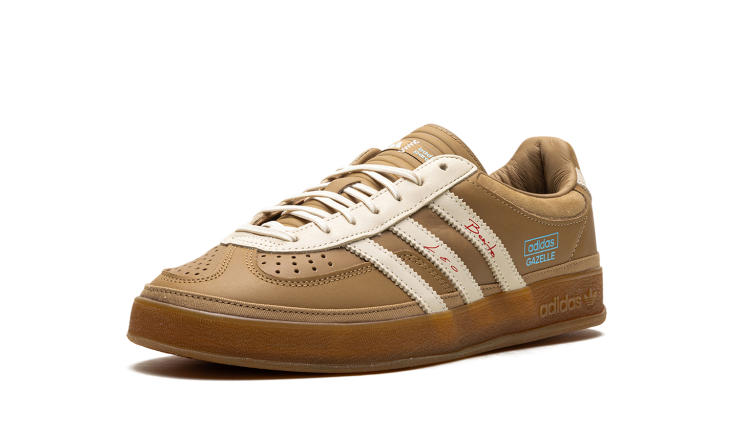 Adidas Gazelle Indoor "Bad Bunny x Lionel Messi - Cardboard" JR0182