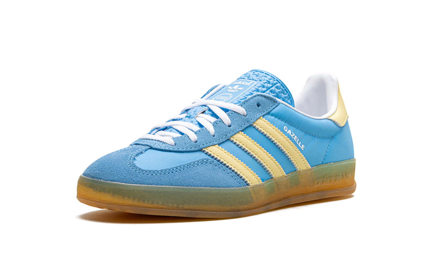 Adidas Gazelle Indoor WMNS "Semi Blue Burst Almost Yellow" IE2960