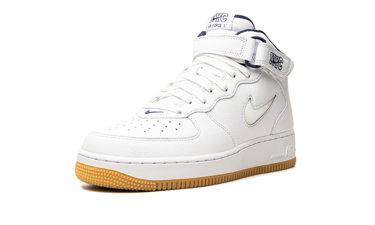 Nike Air Force 1 Mid Jewel QS "NYC - Yankees" DH5622 100