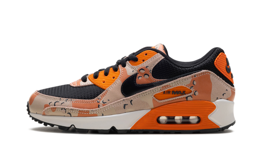 Nike Air Max 90 Premium "Bio Beige / Safety Orange / Phantom / Black" IF1721 201