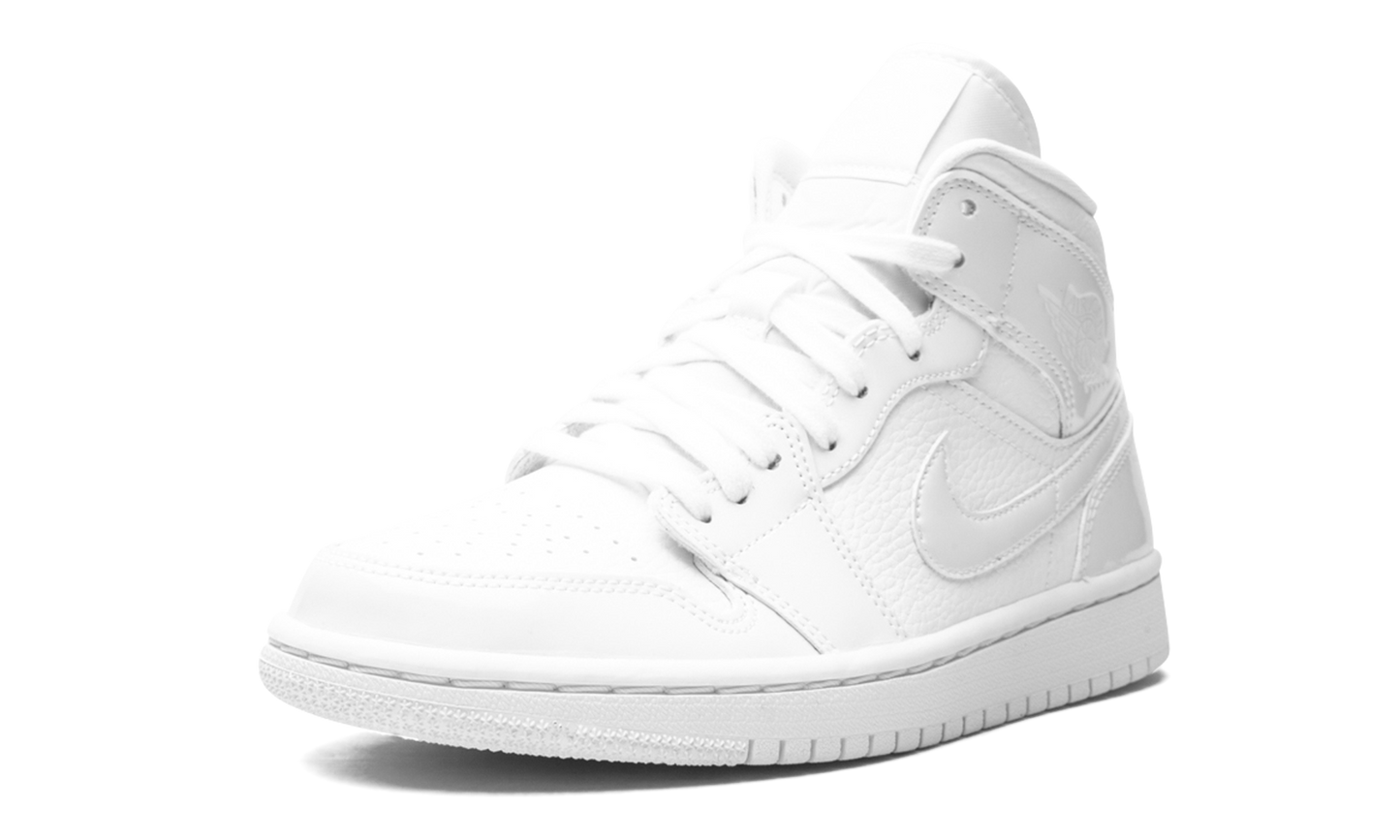 AIR JORDAN 1 MID WMNS Triple White BQ6472 100