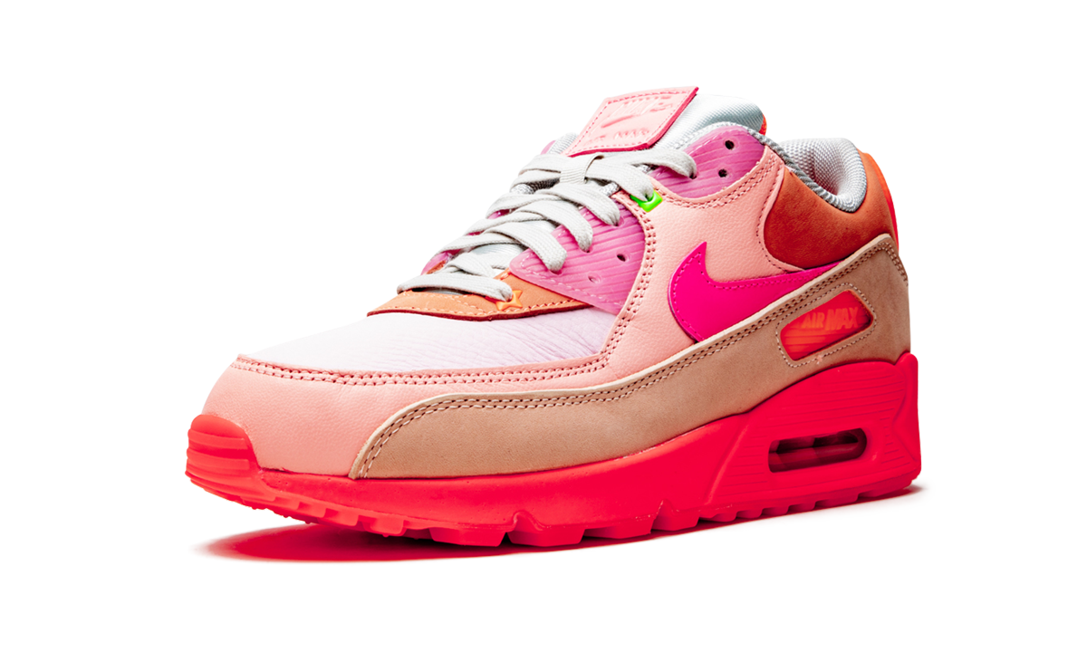 Nike AIR MAX 90 PRM WMNS "Platinum Crimson/Bright Purple" CT3449 600