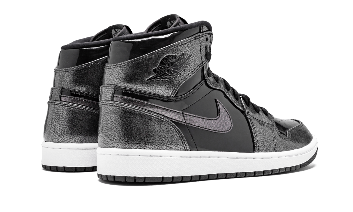 Air Jordan 1 Retro High Black Patent 332550 017