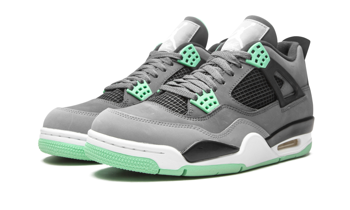 Air Jordan 4 Retro Green Glow 308497 033