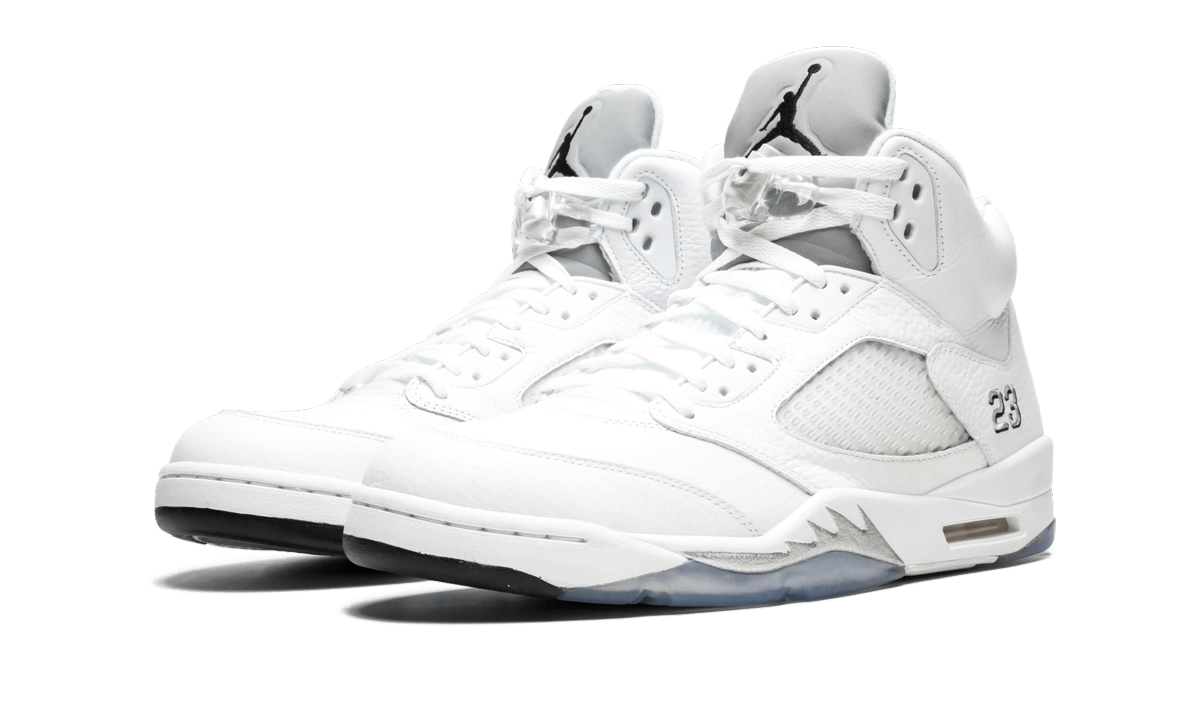 Air Jordan 5 Retro Metallic Silver 136027 130