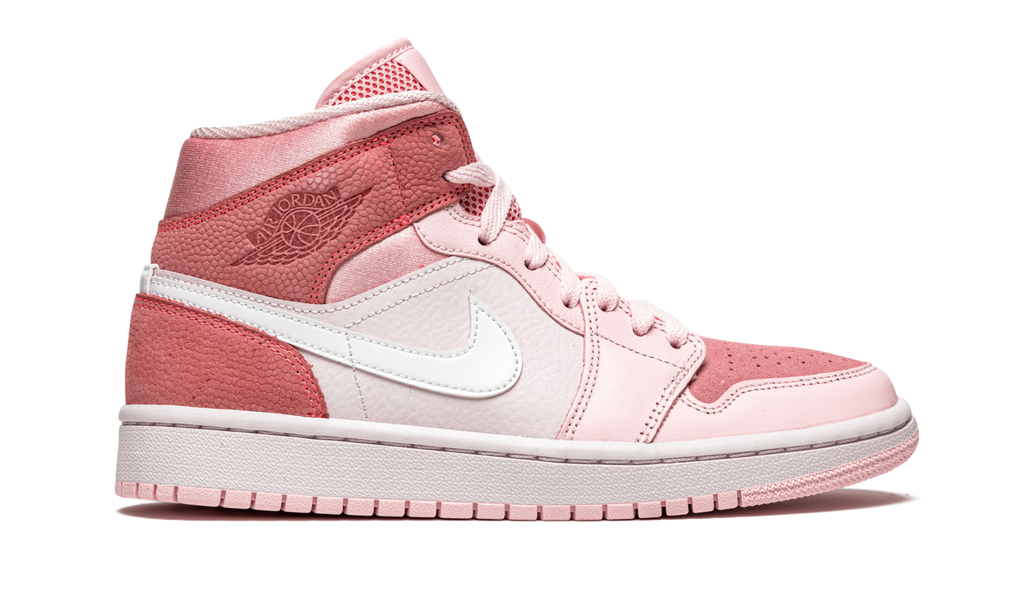 Air Jordan 1 Mid WMNS Digital Pink CW5379 600