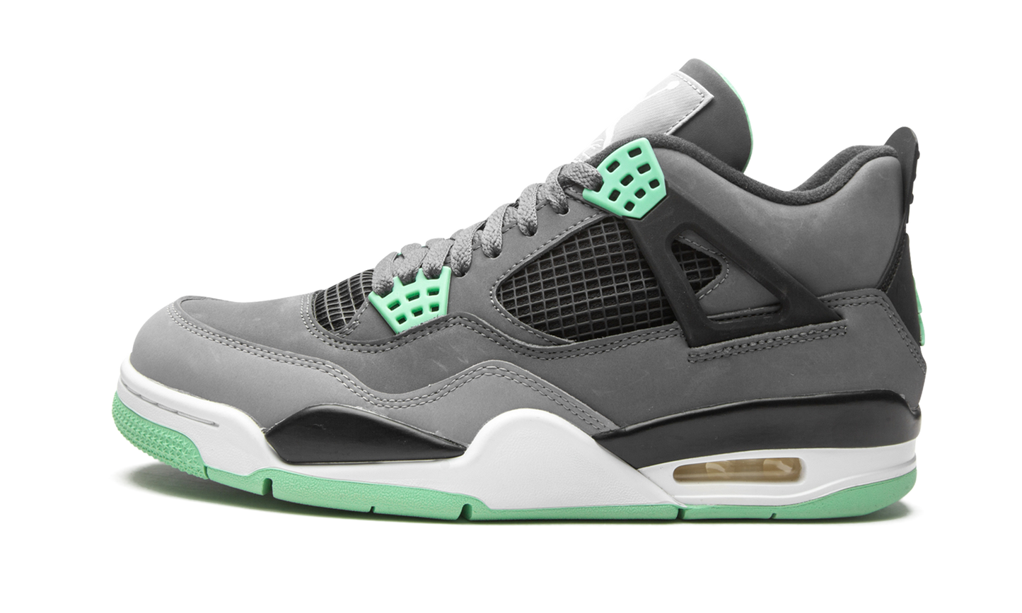 Air Jordan 4 Retro Green Glow 308497 033