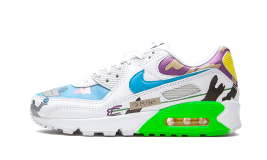 Nike Flyleather Air Max 90 QS "Ruohan Wang" CZ3992 900