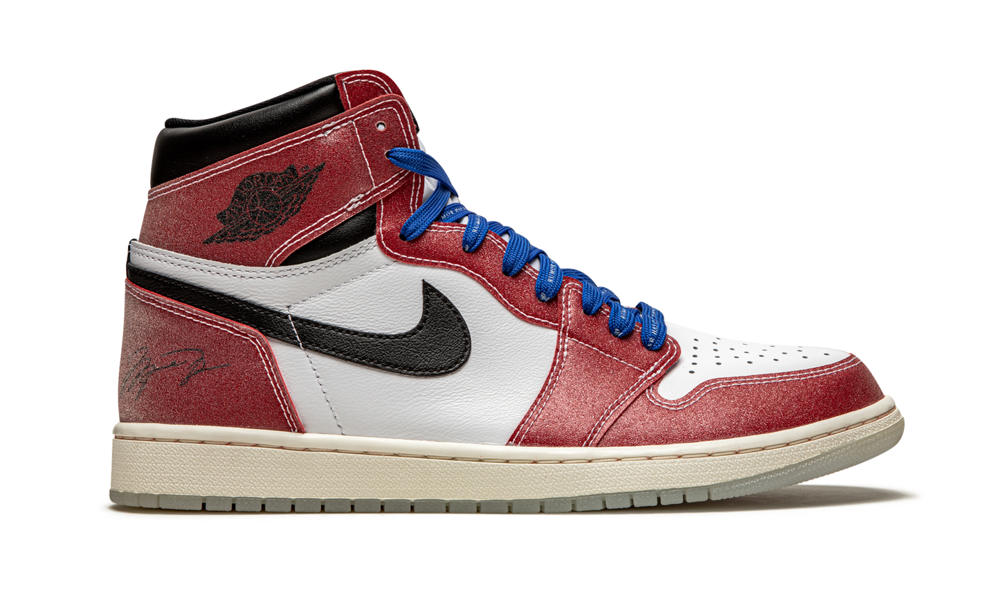 Air Jordan 1 Retro High OG Trophy Room - With Blue Laces DA2728 100B