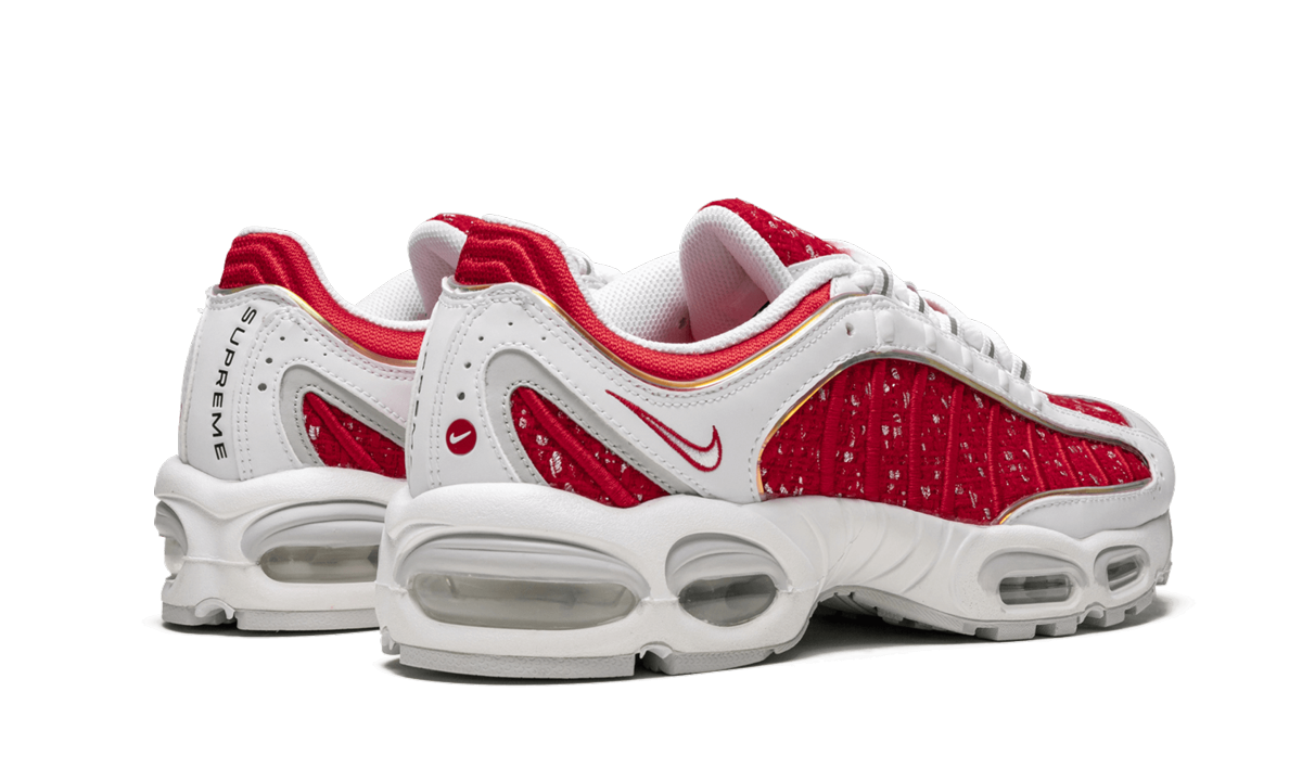 Nike Air Max Tailwind 4 / S "Supreme - White/Red" AT3854 100