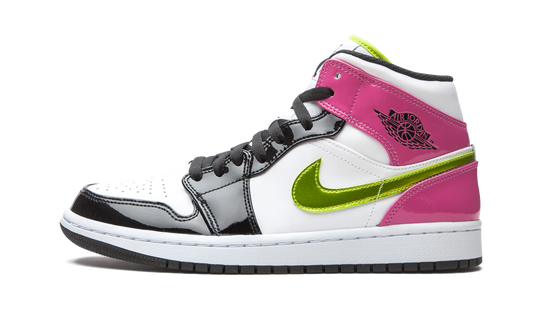 Air Jordan 1 Mid SE Cyber / Active Fuchsia CZ9834 100
