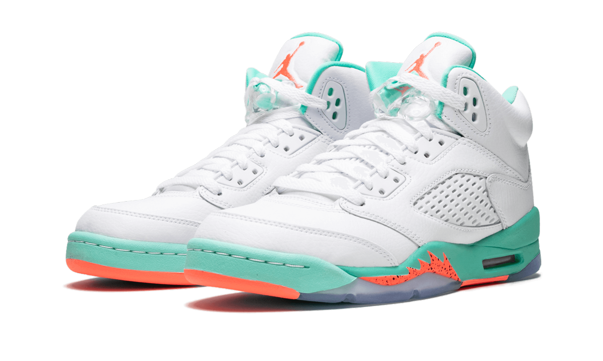 Air Jordan 5 GS Light Aqua 440892 100