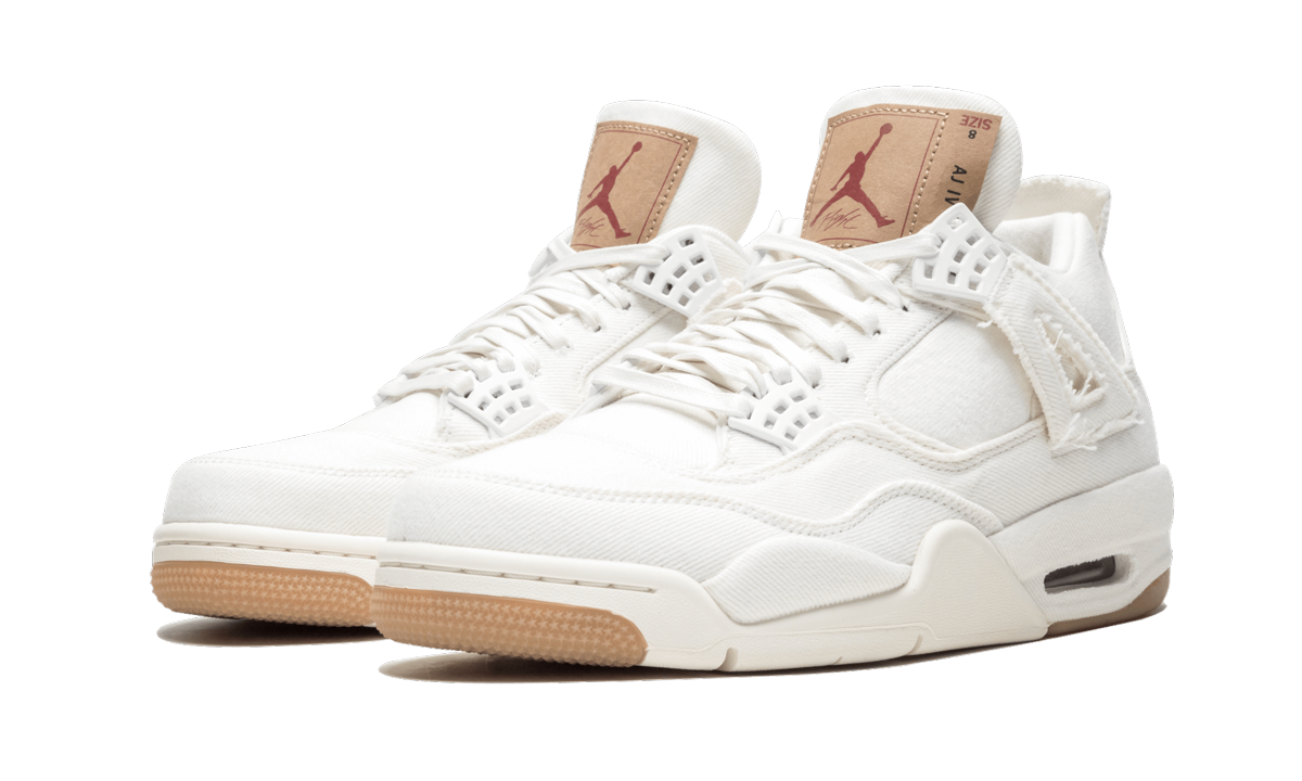 Air Jordan 4 Retro Levis NRG White Denim AO2571 100