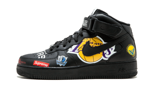 Nike Air Force 1 Mid '07 / Supreme "NBA" AQ8017 001