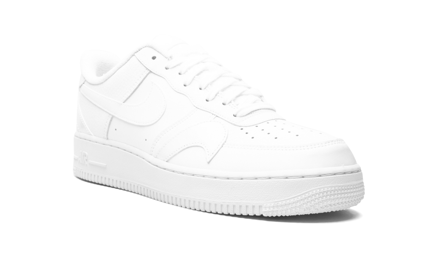 Nike Air Force 1 '07 LV8 "Misplaced Swoosh - Triple White"