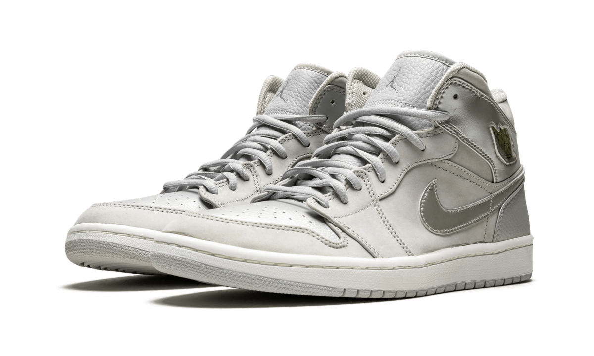 Air Jordan 1 Mid Neutral Grey 136065 001