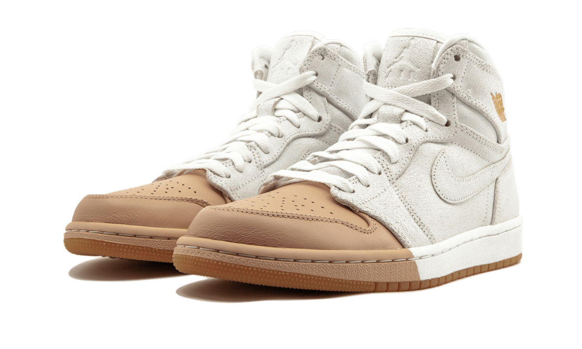 AIR JORDAN 1 RET HI PREMIUM WMNS Tan Dipped AH7389 107
