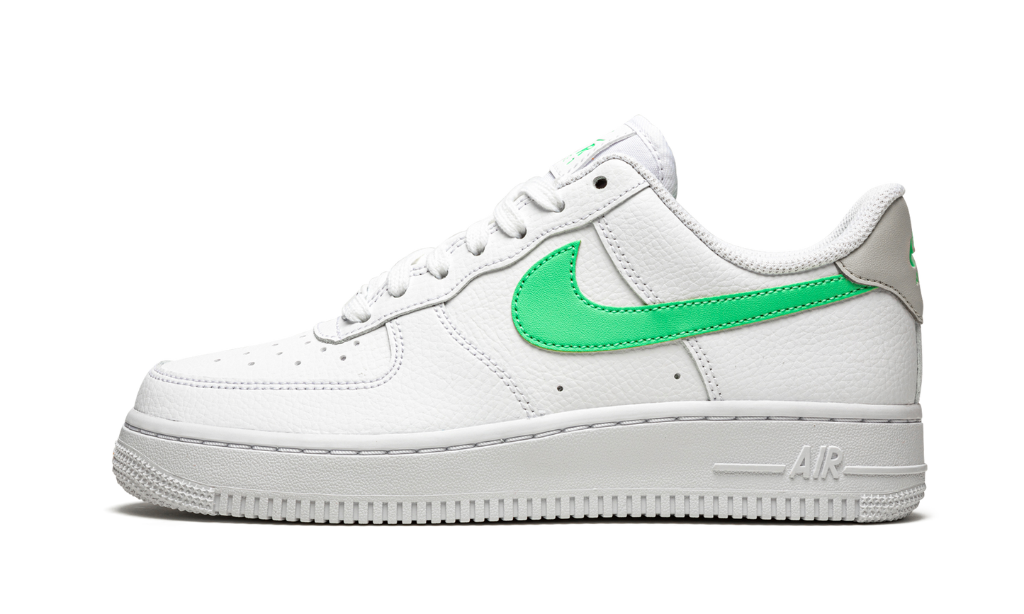 Nike AIR FORCE 1 LO '07 MNS WMNS White / Green Glow 315115 164