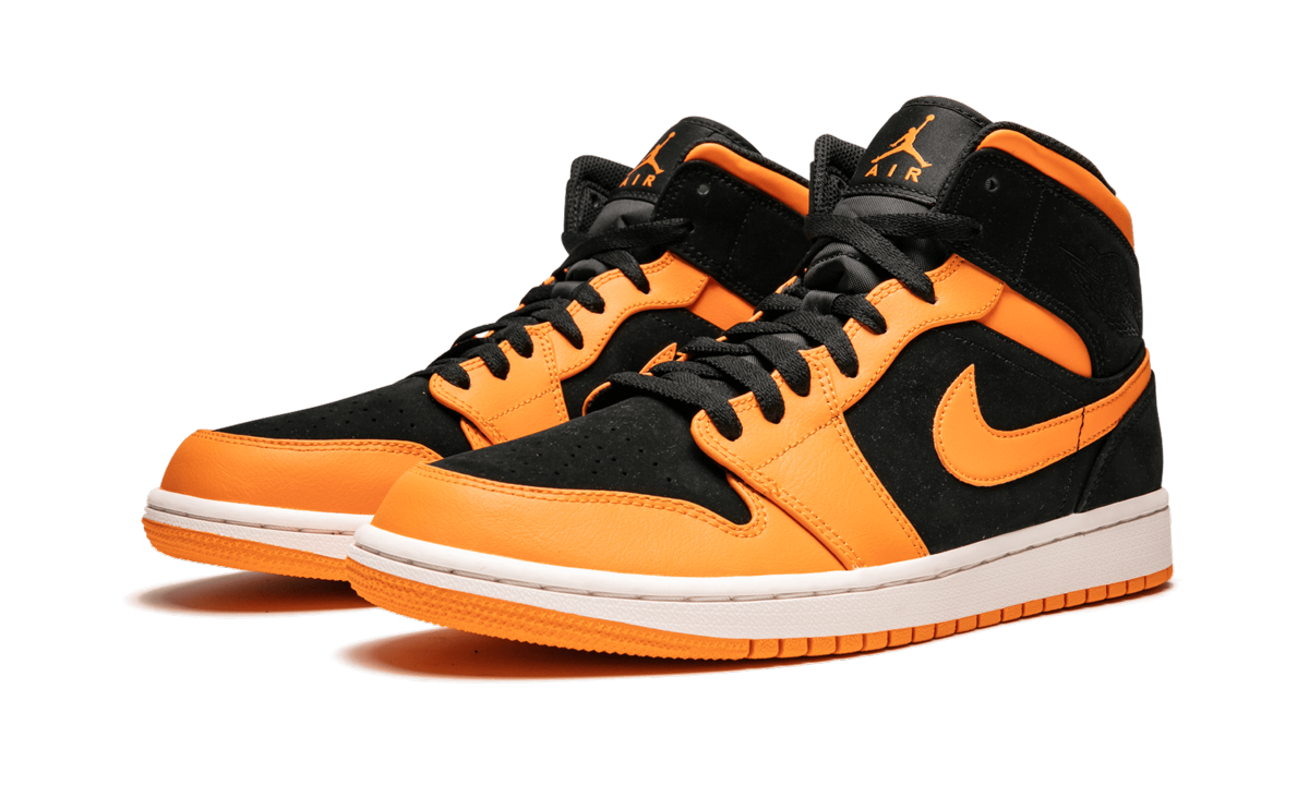 Air Jordan 1 Mid Orange Peel 554724 081