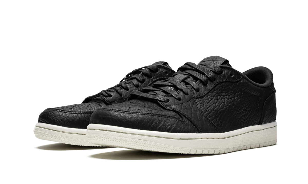 Air Jordan 1 Low Swooshless Black 848775 005