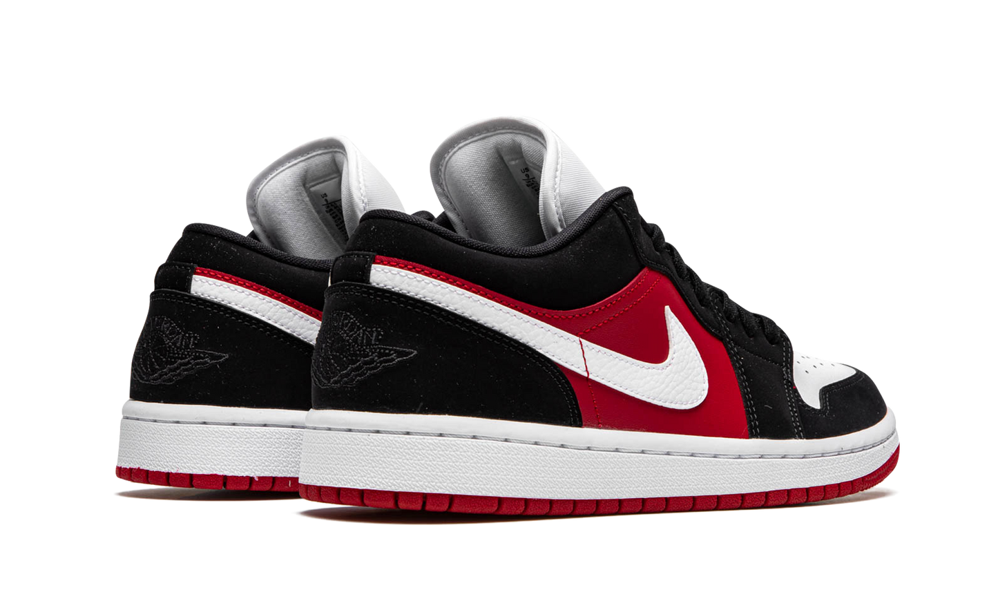 AIR JORDAN 1 LO WMNS Black / White / Gym Red DC0774 016