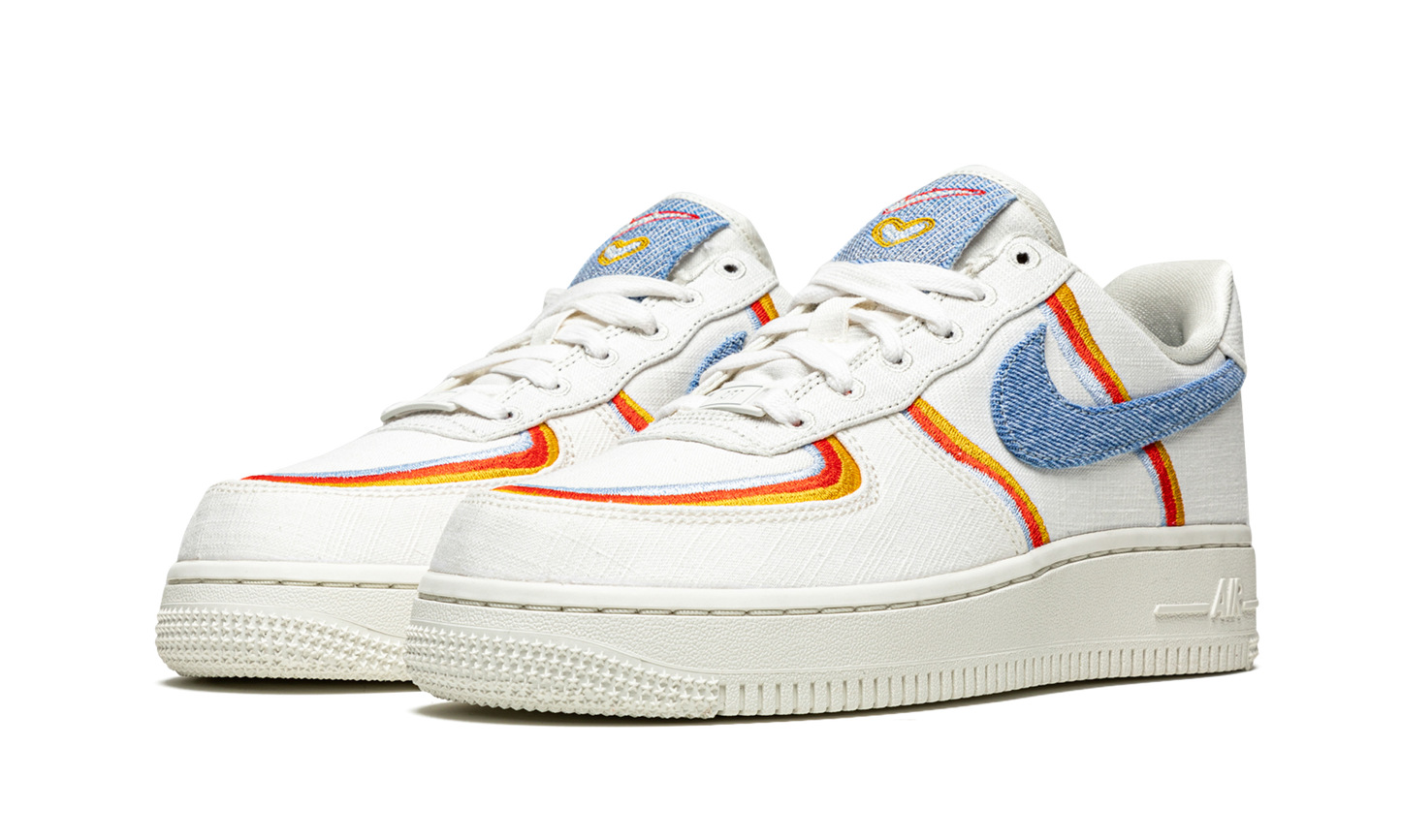Nike AIR FORCE 1 '07 LV8 MNS WMNS Denim Swoosh DJ4655 133