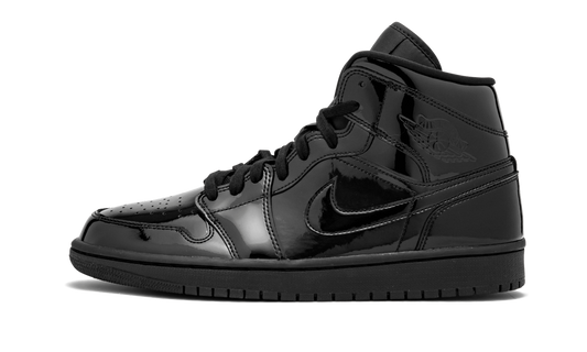 AIR JORDAN 1 MID WMNS Black Patent Leather BQ6472 002