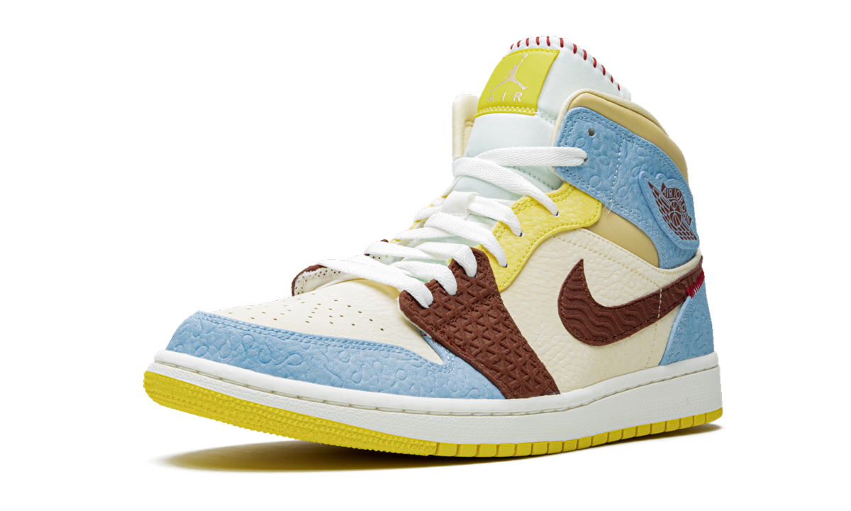 Air Jordan 1 Mid SE Maison Chateau Rouge Fearless CU2803 200