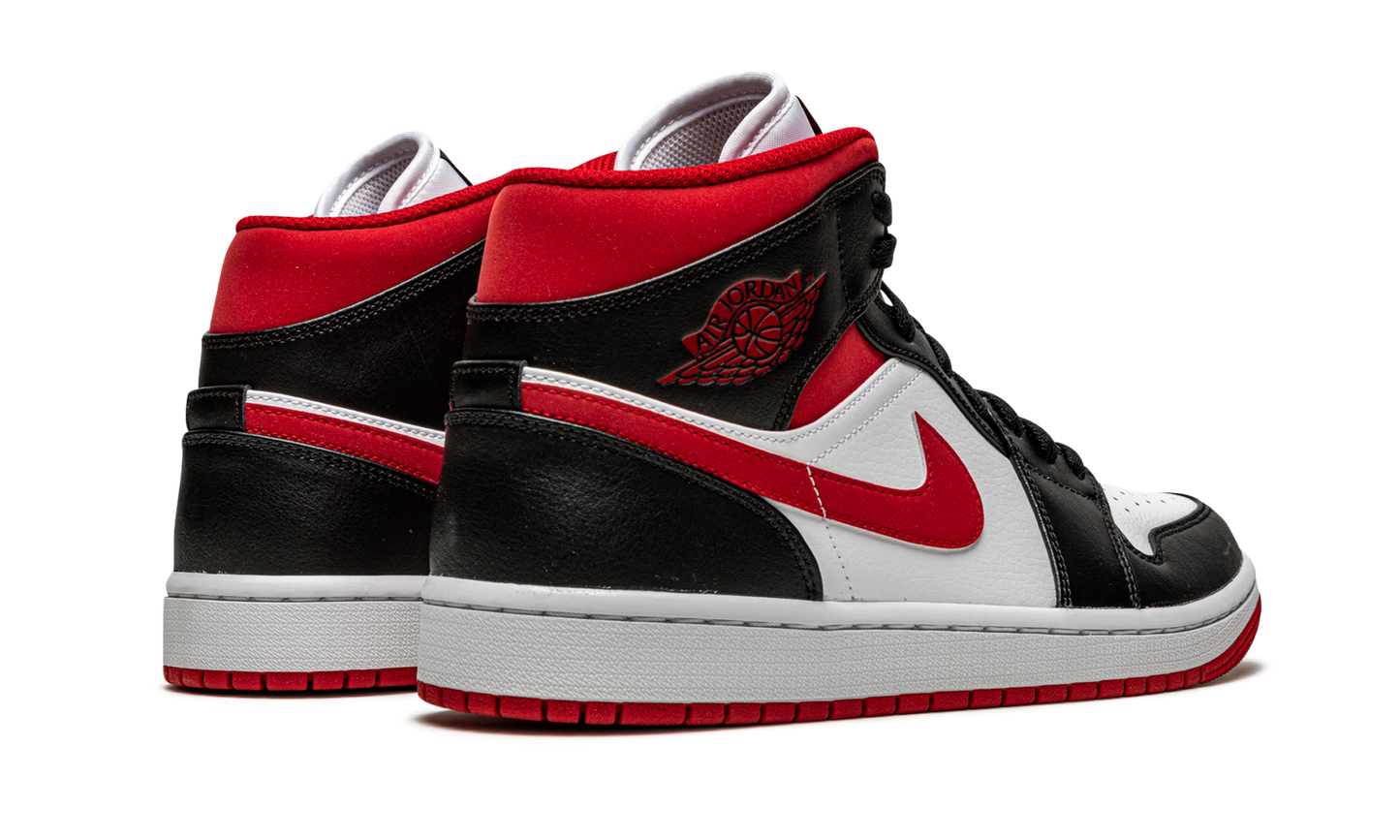 Air Jordan 1 Mid Metallic Red 554724 122