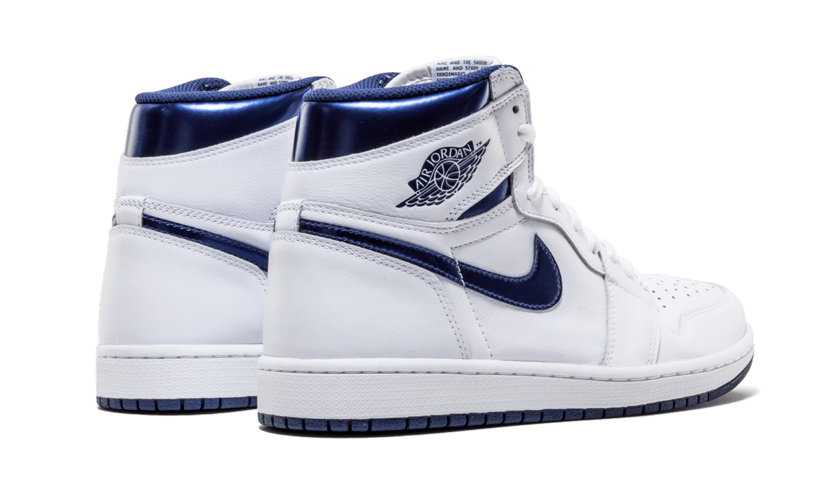 Air Jordan 1 Retro Metallic Navy 555088 106