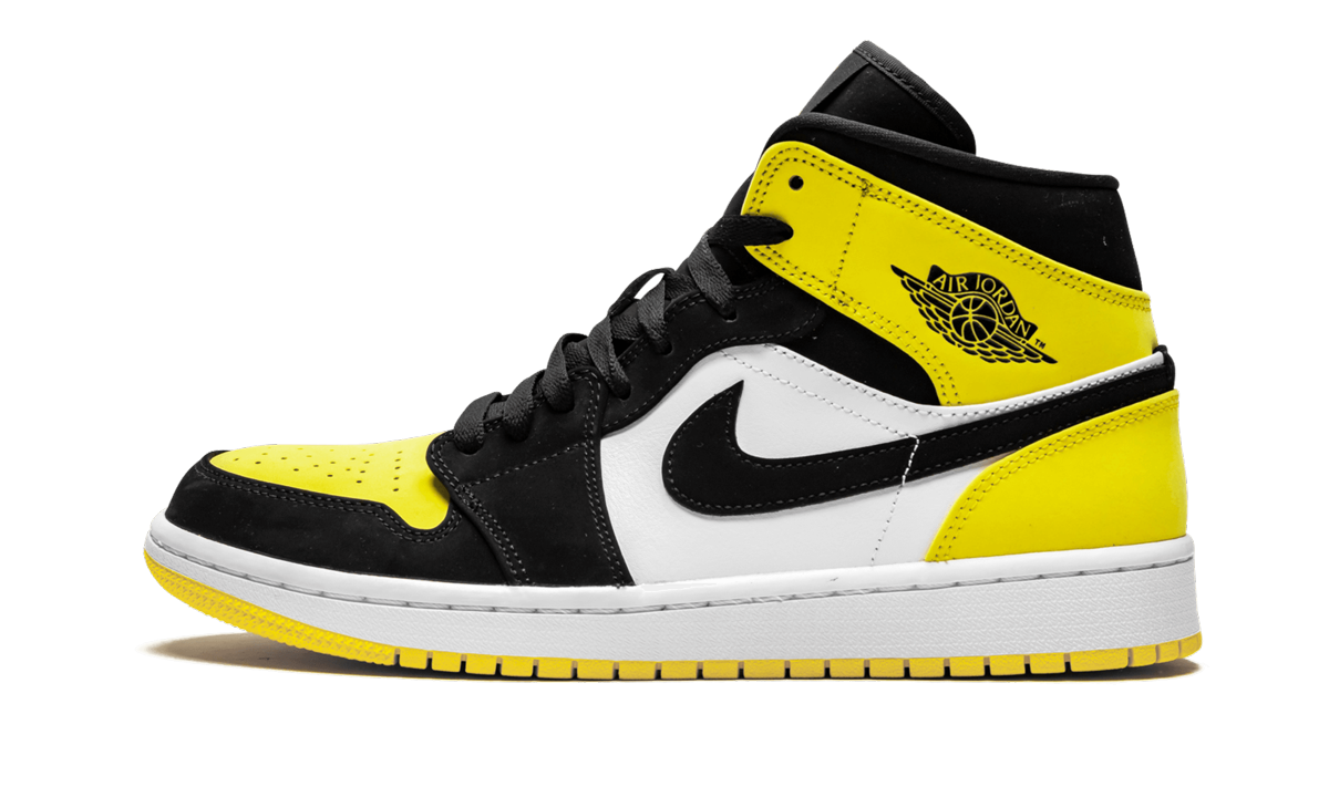 Air Jordan 1 Mid SE Yellow Toe 852542 071