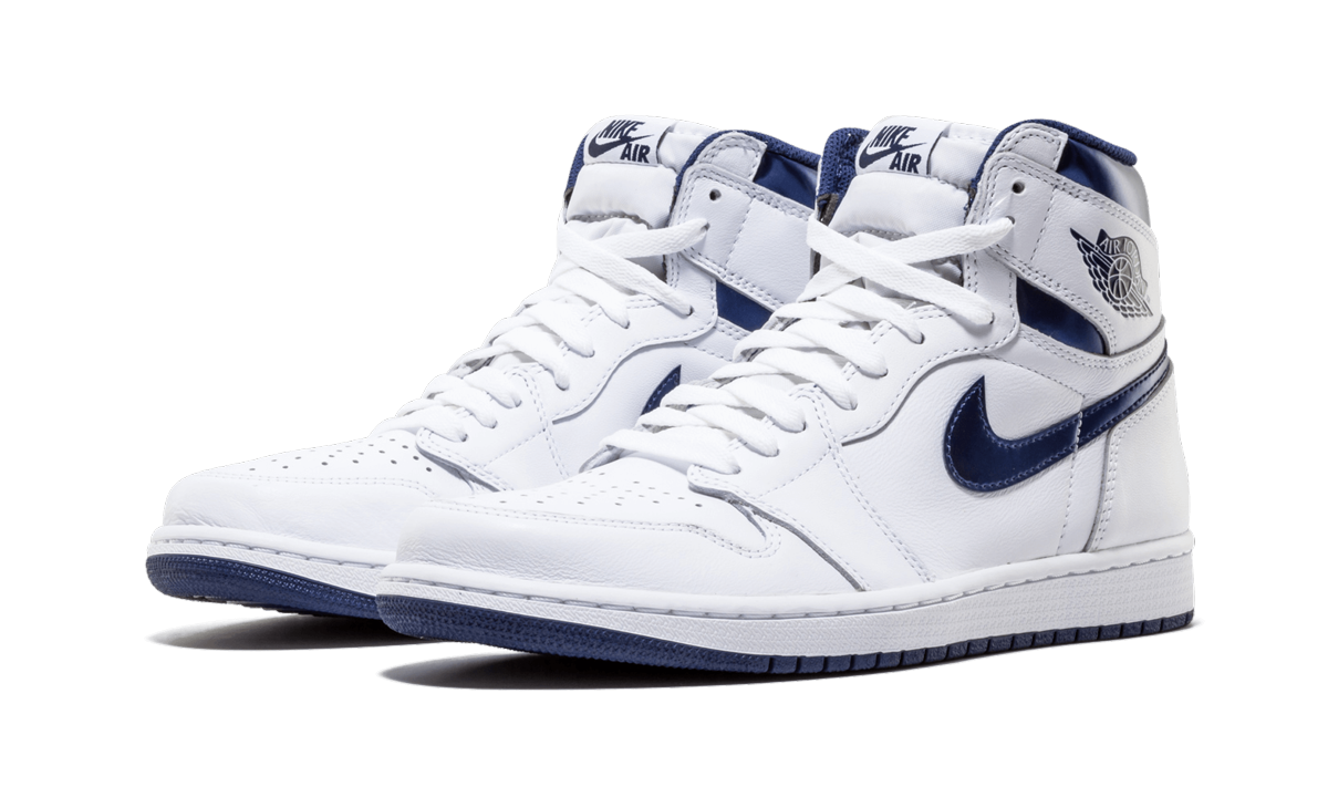 Air Jordan 1 Retro Metallic Navy 555088 106