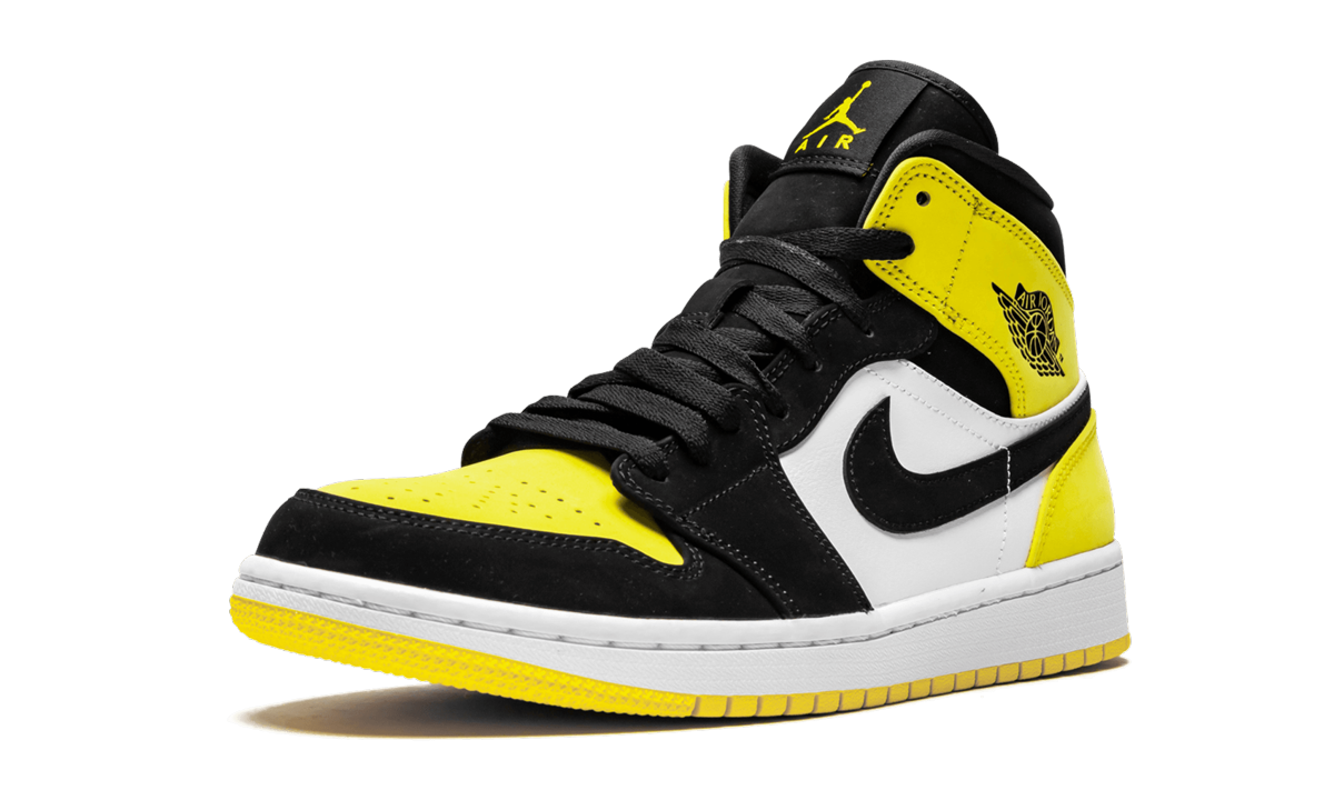 Air Jordan 1 Mid SE Yellow Toe 852542 071
